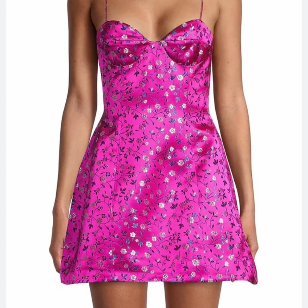 Sau Lee Jessa Floral Mini dress
